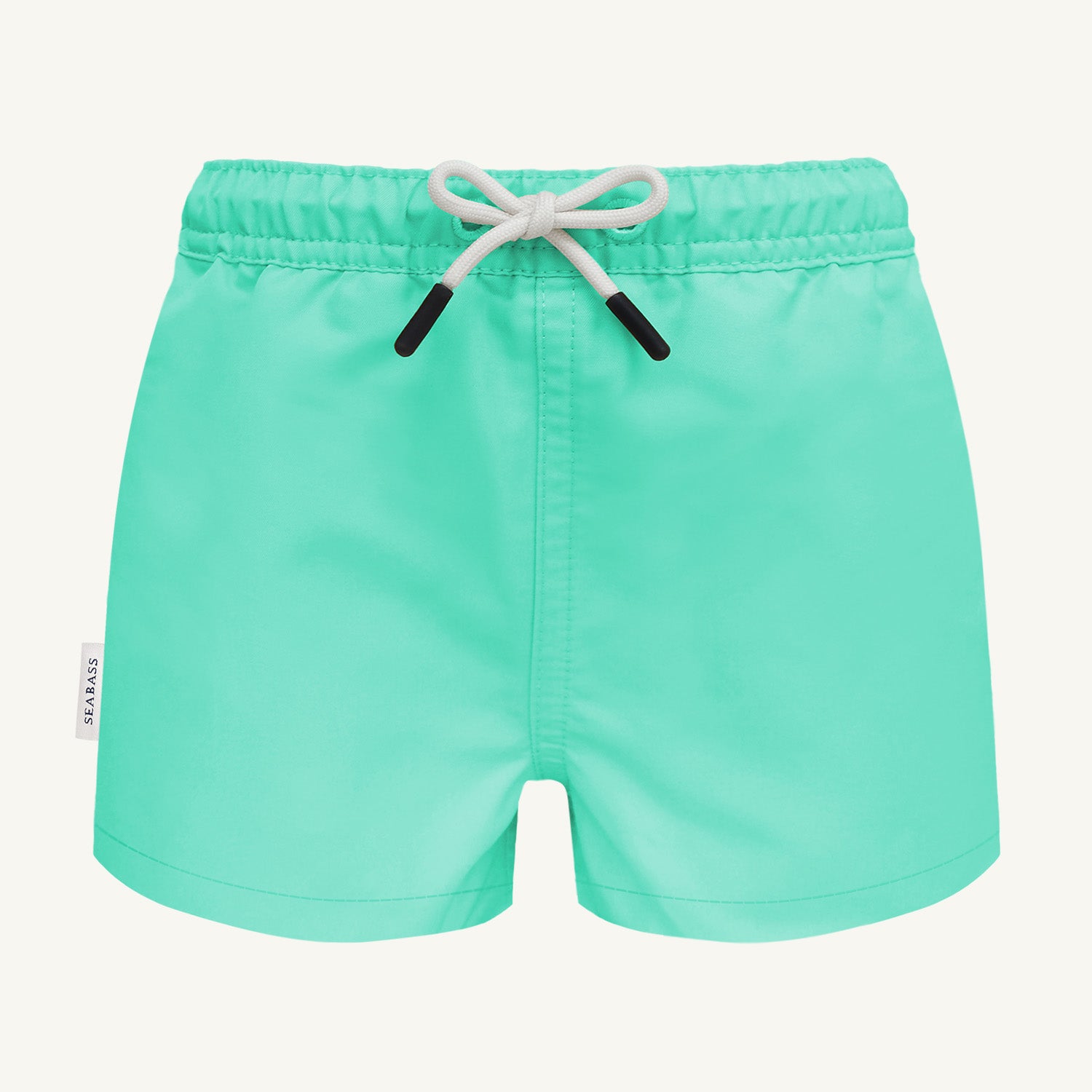 Men UV Swim Short Neo Mint Green - solid