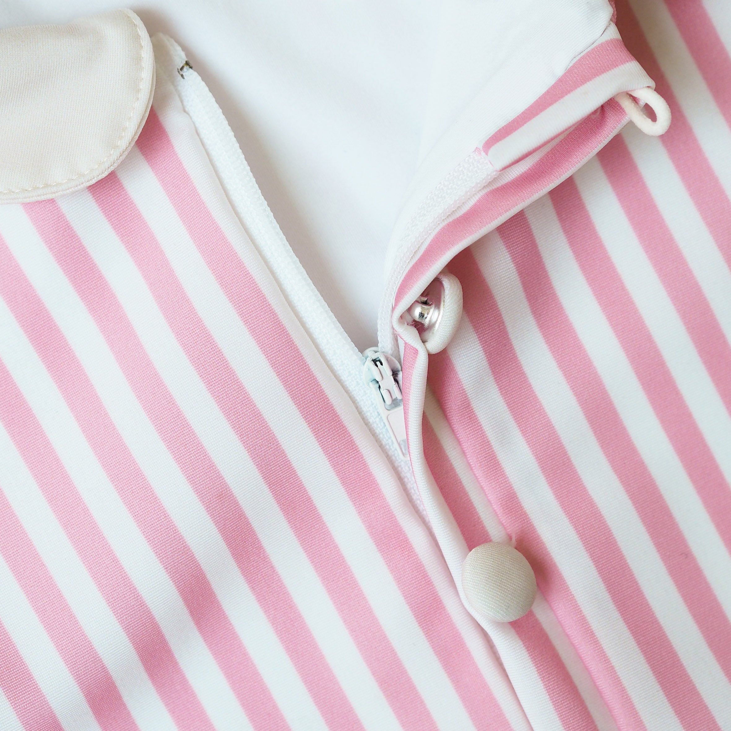 Girl UV Swimsuit Coco Miami - pink stripes