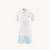 Set of UV Polo Shirt and Swim Short - Forte White