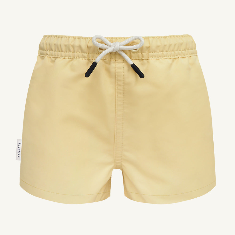 Boy UV Swim Short Lemon Yellow - solid
